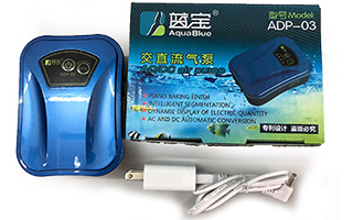 Máy thổi khí dùng bình sạc Aquablue ADP-03 1W